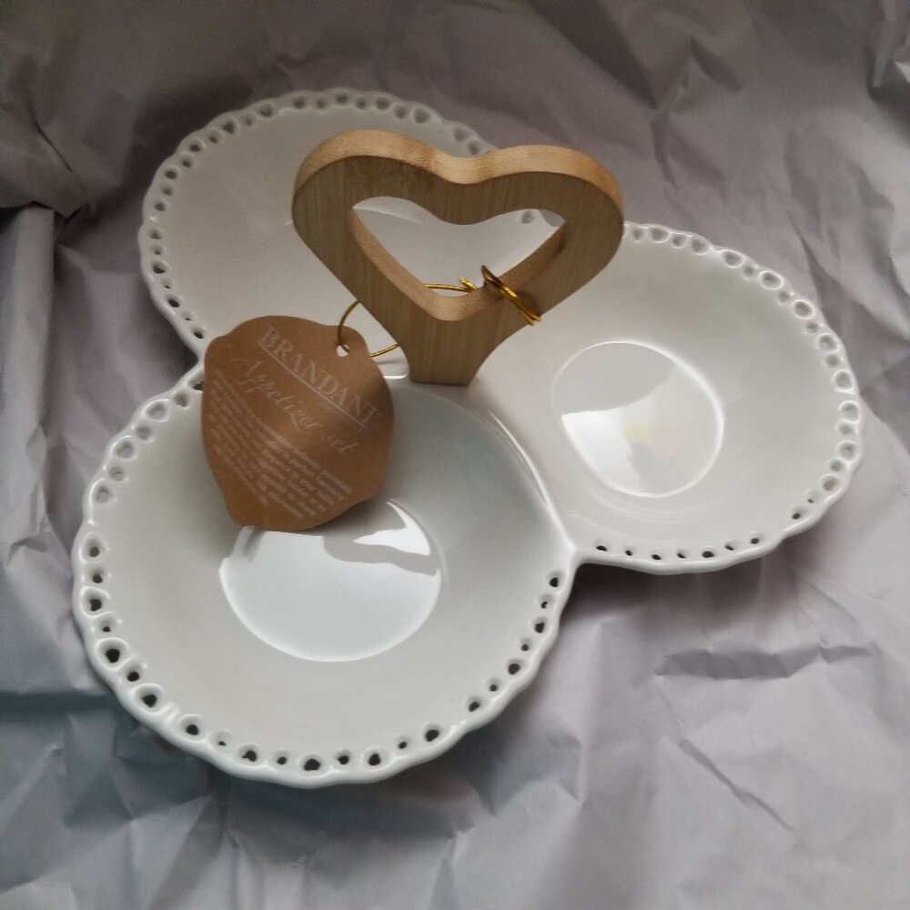 Brandani Porcelain Appetizer Set